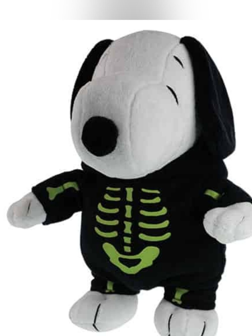Peanuts Snoopy Halloween Skeleton Plush
